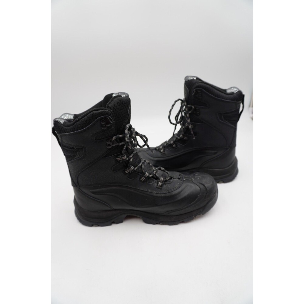Columbia Bugaboot III Men's Winter Waterproof Insulated Black Snow Boots Sz 10.5